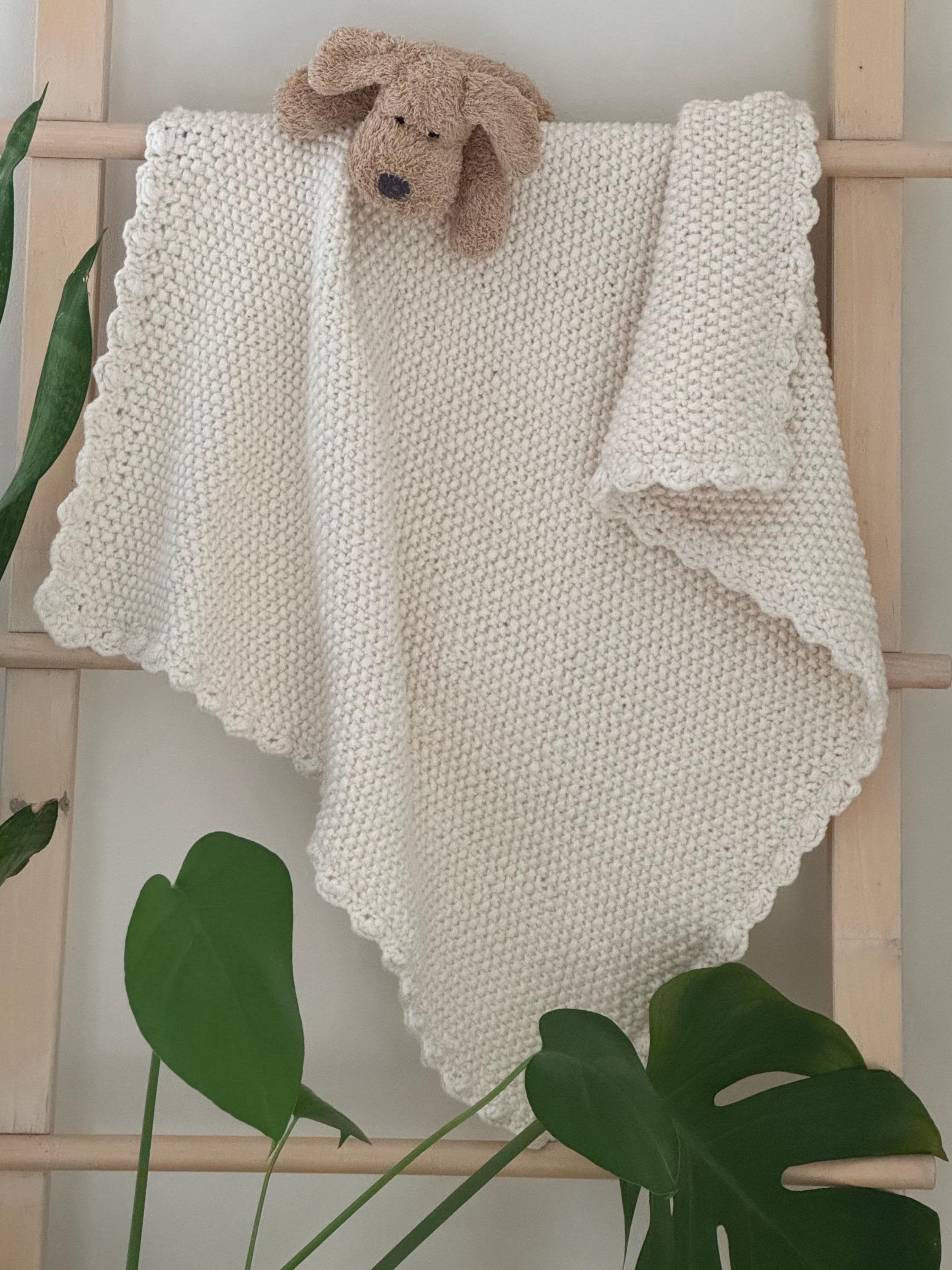 Bulky Yarn Knitting Pattern-bulky Yarn Baby Blanket-new Baby