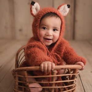 Drops Melody Yarn Pattern-Sitter Fox Knitting Pattern-Knitting Pattern