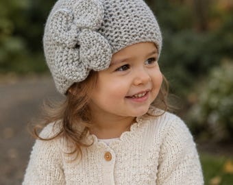 Patrón de gorro de bebé con doble lazo para tejer, gorro de punto bobo para principiantes (descarga en PDF)