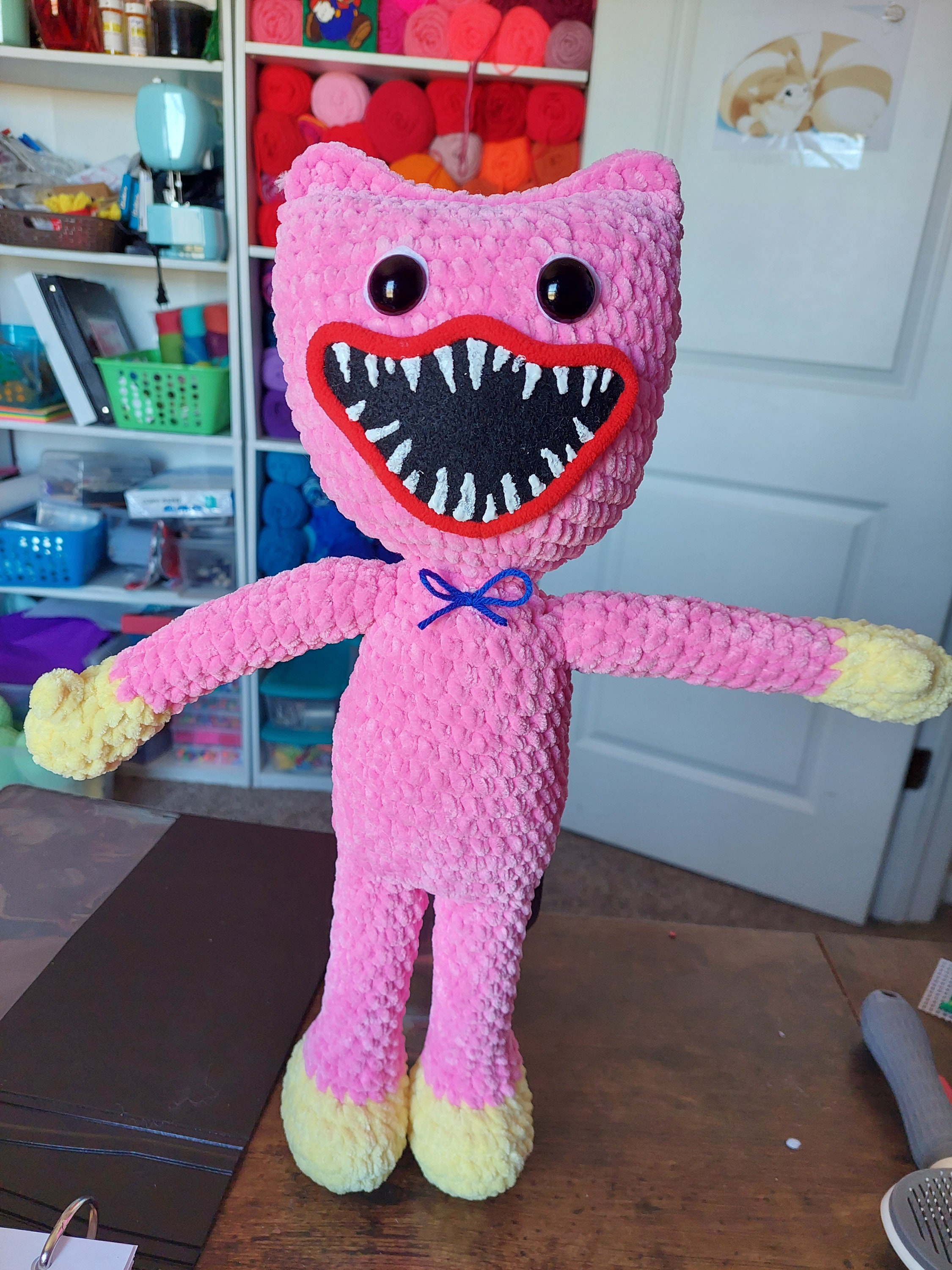 Poppy's Playtime Mommy Long Legs Small Stacking Plush Commission — Weasyl