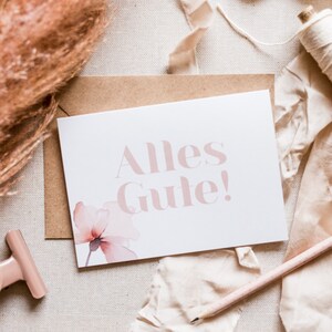 Tarjeta de felicitación "¡Lo mejor!" | | de flores Tarjeta de cumpleaños | Tarjetas de felicitación | | de bodas | bebé | floral Cumpleaños | Prueba aprobada | Nacimiento