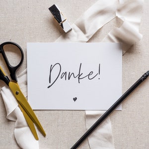 2x ansichtkaart "Dank u" | Dankbetuigingen, Bruiloft, Hulp, Vriendschap, Bedankje, Wenskaart, Moederdag, Buurthulp, Beste Vriend