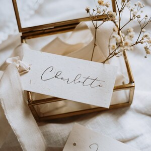 10x biglietto da visita "Natural Love" | Matrimonio, Posti a sedere, Onomastico, Matrimonio Deco, Matrimonio verde, Industrial chic, Semplice, Elegante, Crema, Eco