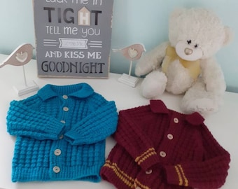 3-6 month baby boy jackets, baby boy gift, new baby gift, baby shower gift, knitted jackets, baby knitwear, cardigans, knitted, gift ideas