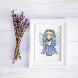 Tilda Doll Cross Stitch Pattern PDF, Angel Cross Stitch, Girl Cross Stitch, Cute Doll Cross Stitch, Cute Cross Stitch, DIY Cross Stitch