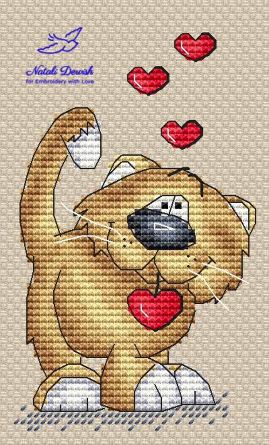 Ferret Cross Stitch Pattern, PDF Instant Download, Polecat, Pet, Animal  Cross Stitch, Counted Cross Stitch, Hand Embroidery Pattern X Stitch 