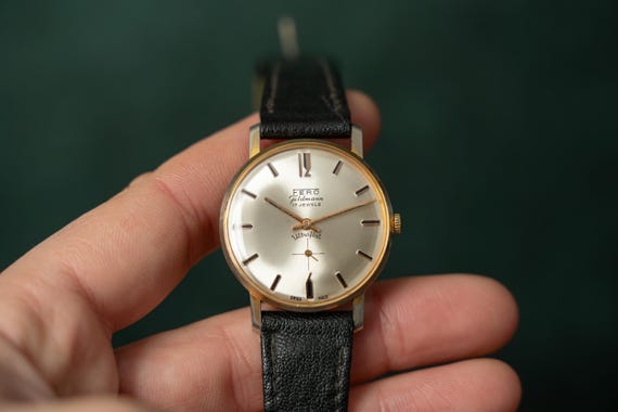Vintage Fero Feldmann Swiss Watch: 17 Jewels Mechanical Wind-up - Etsy
