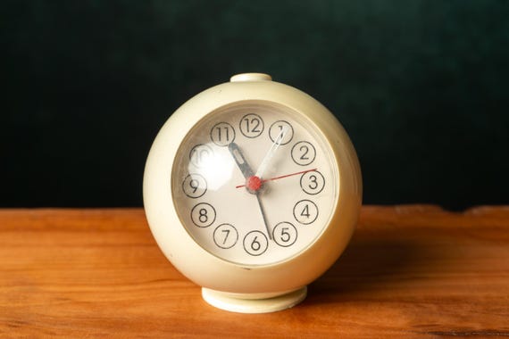 Vintage IKEA Presdy Alarm Clock / Space Age Style / Doesn't Work