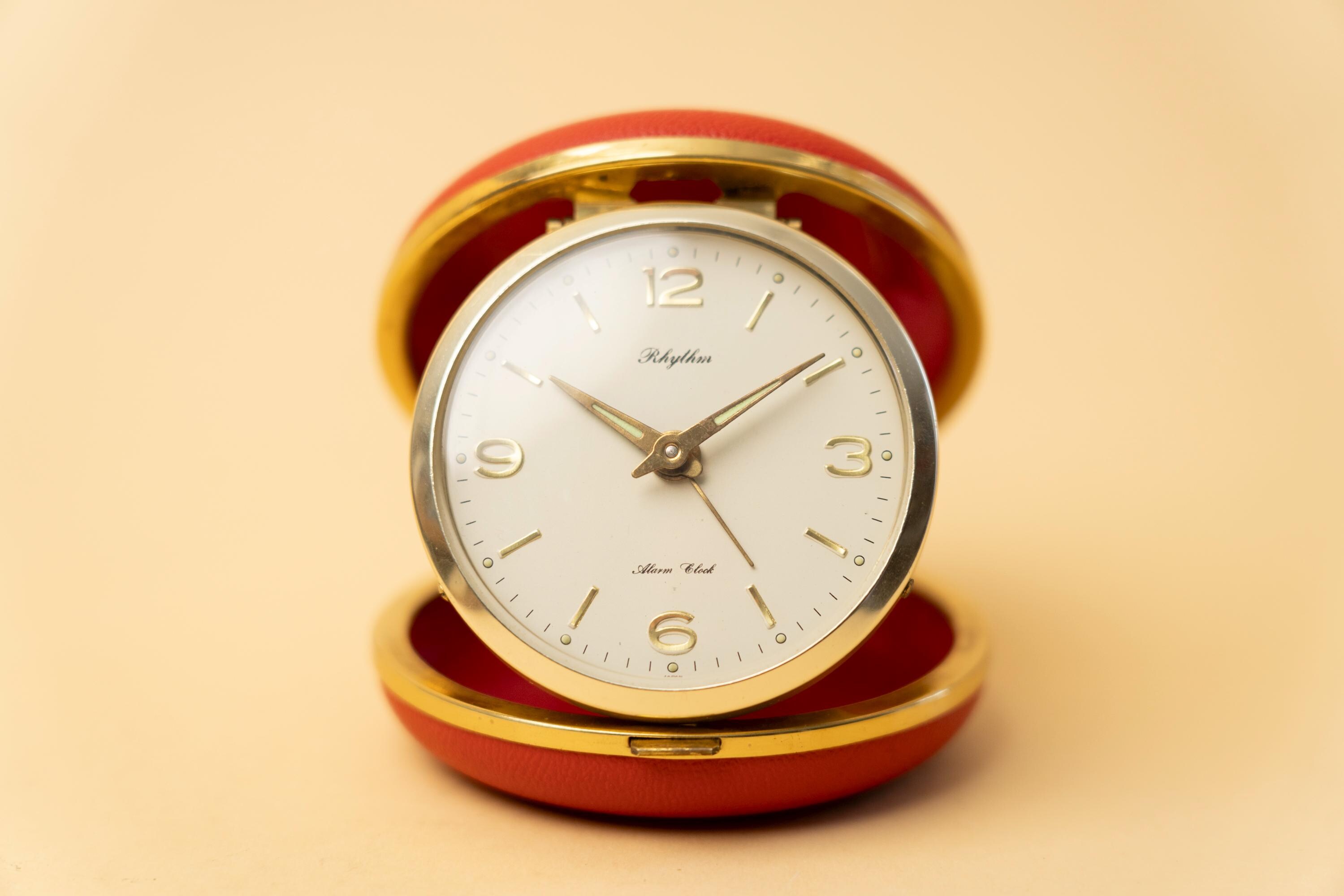 Réveil Vintage Rhythm 51038 - Style Space Age - Japon - Collection
