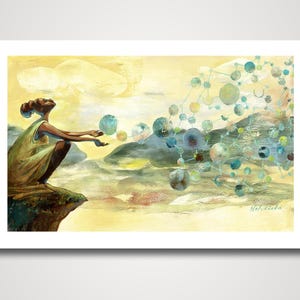 THE WISH - African American Art - Paper Giclee by John Holyfield