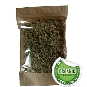 Yarrow Achillea millefolium Organic Dried Herbal Tea 100% Pure
