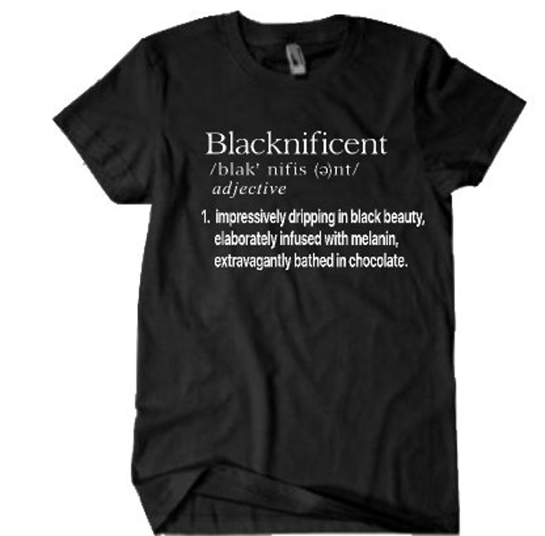 Blacknificent T-Shirt Black Empowerment Tee | Etsy