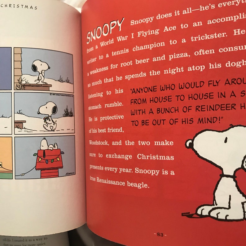 The Joy of a Peanuts Christmas 50 Years of Holiday Comics 1st | Etsy