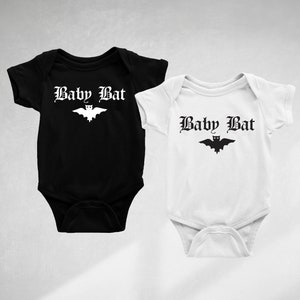 BABY BAT gothic baby bodysuit, babygrow