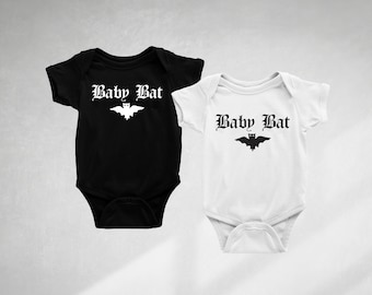 BABY BAT gothic baby bodysuit, babygrow