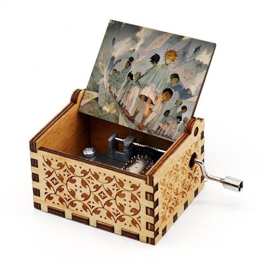 The Promised Neverland DAVY JONES LOCKET Music Box Gift Etsy