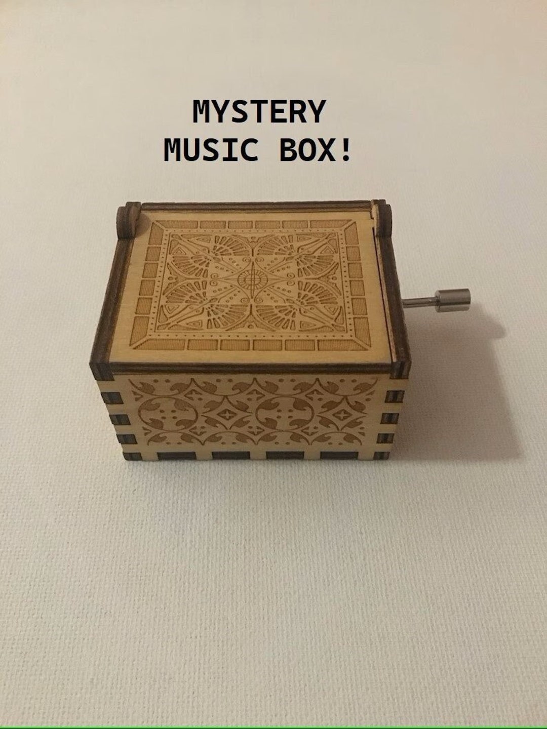 Mystery Music Box Japanese Anime Manga Cute Wooden Box Etsy