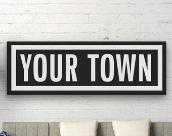 TULSA Personalized Cities Metal Signs Home Decor Gift 4x18 104180004047 