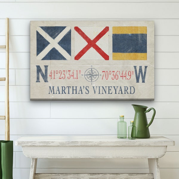 Martha's Vineyard Sign Etsy