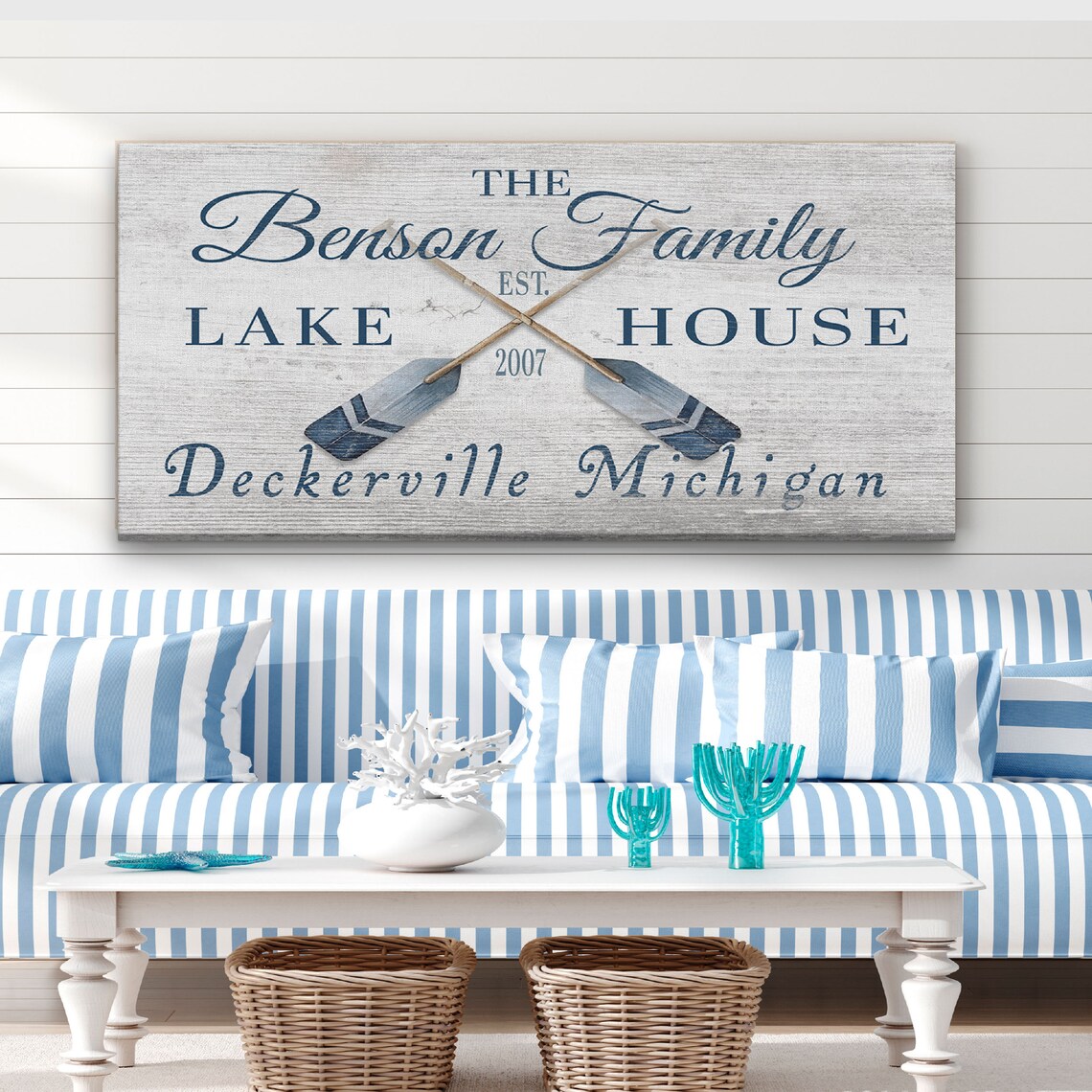 Custom Lake House Sign, Family Lake House Sign, Lake House Decor ...