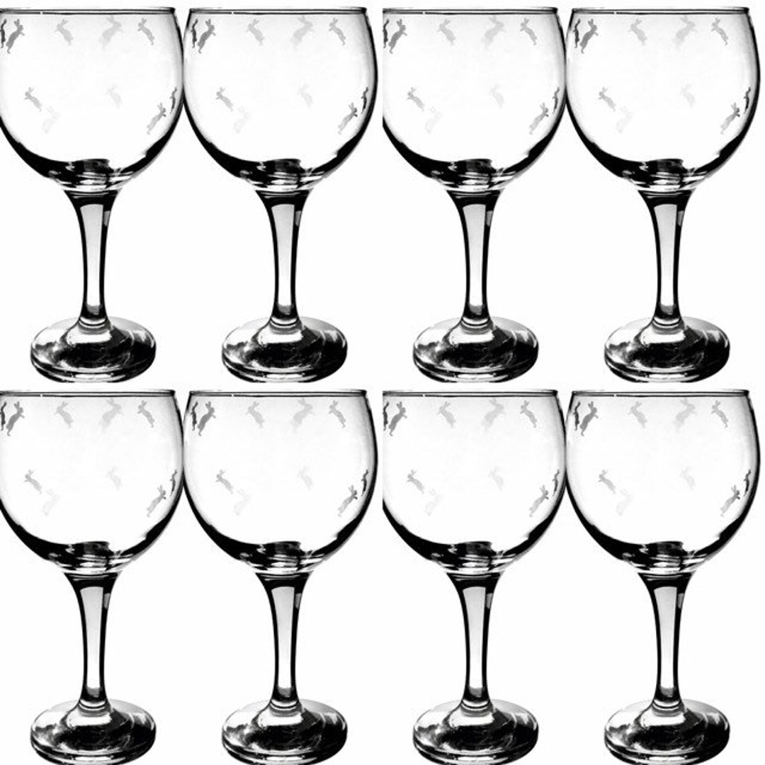 Rabbit Gin Glass//little Rabbits//gin Glasses//gin Goblet//rabbit Glass