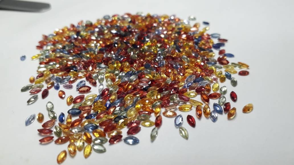 Multicolor Sapphire Lot Marquise - 24.58 Ct main image 1