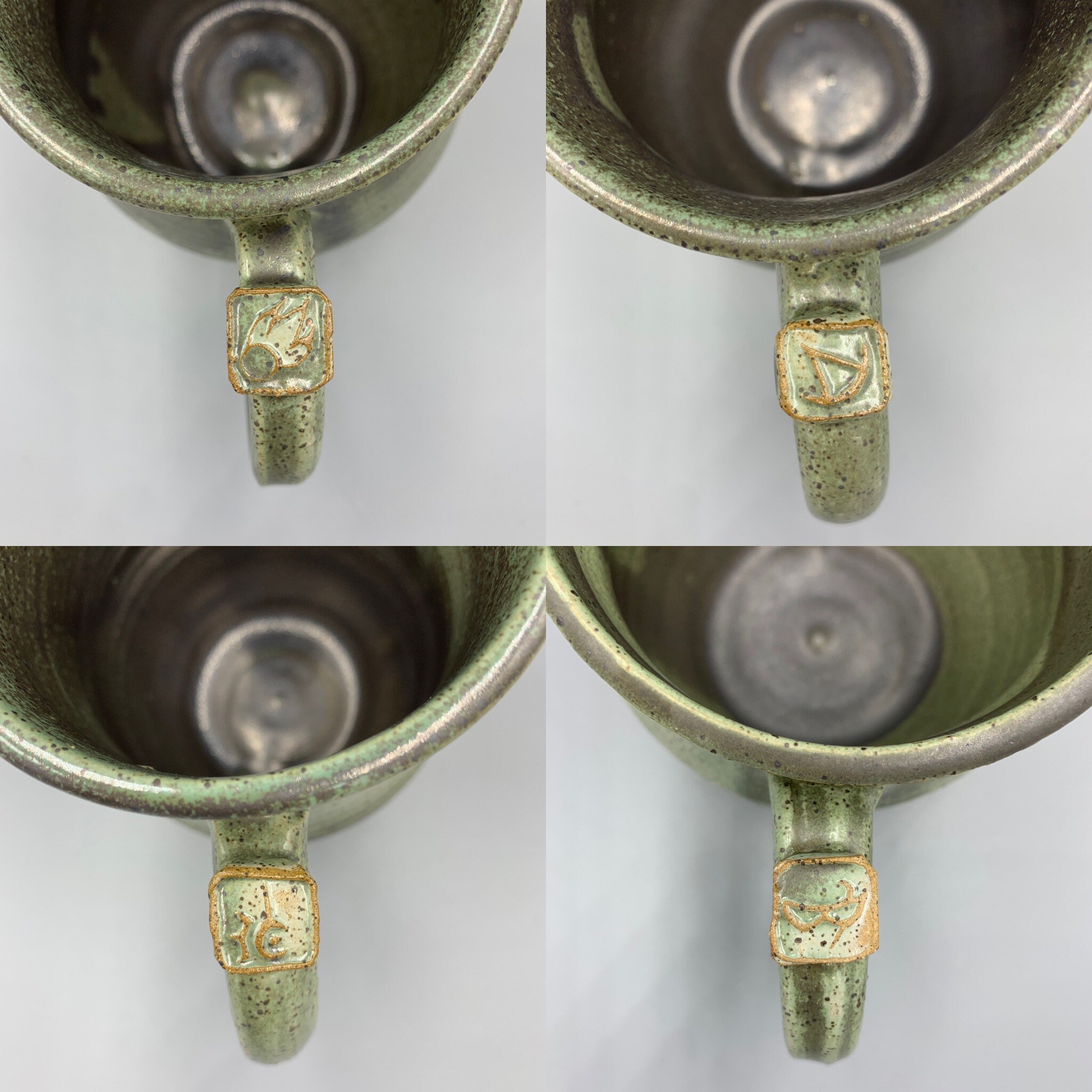 FFXIV Art Deco Green Coffee Cups 16oz. Etsy