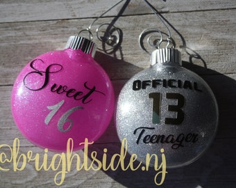 teenager ornament