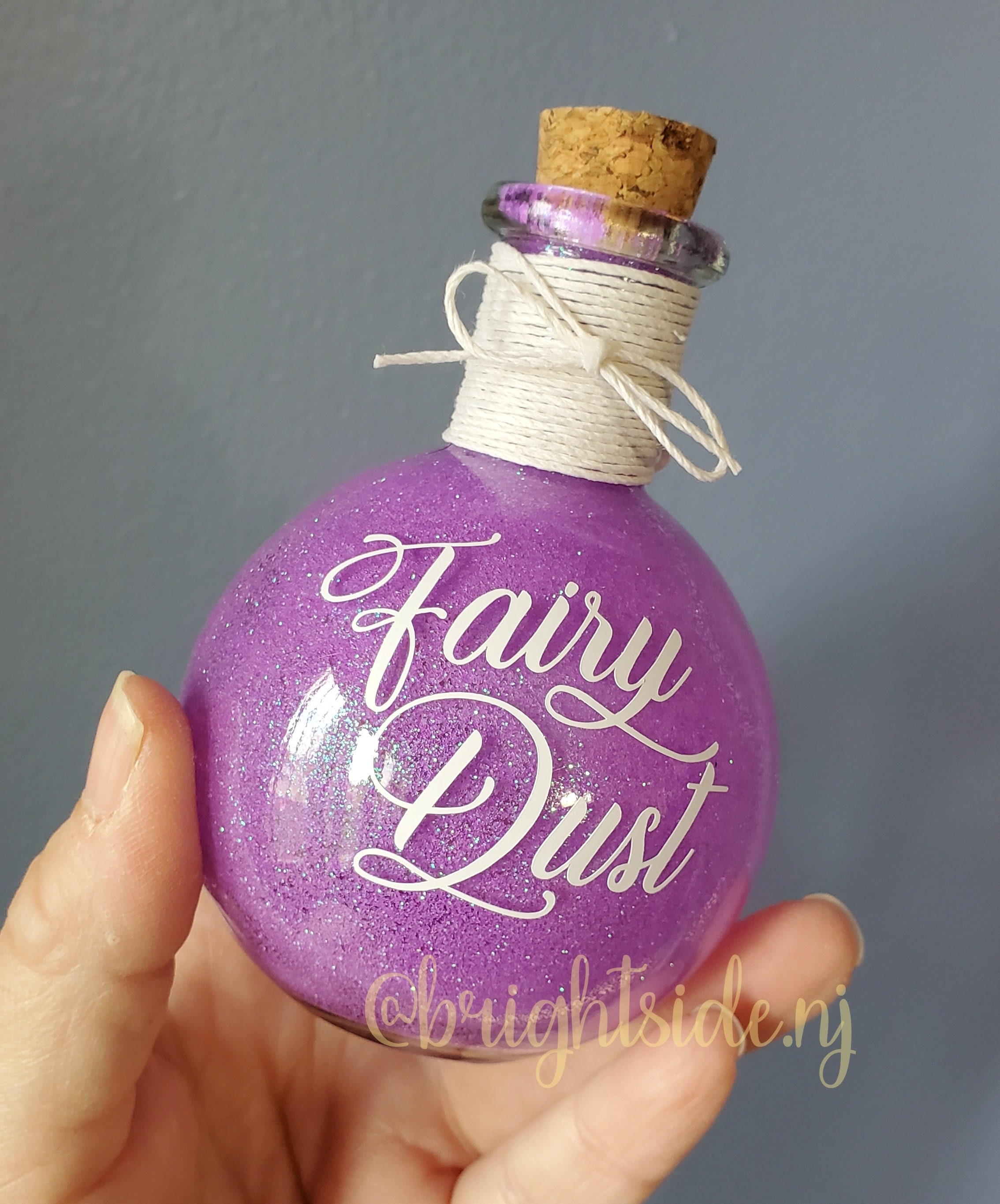 Fairy Dust Pixie Glitter Potion Bottle Honesty
