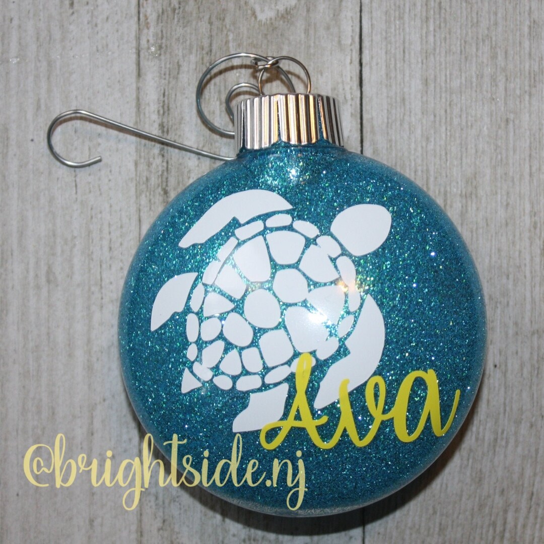 Sea Turtle Ornament - Save the Turtles - % of Sale Will Be Donated to ...