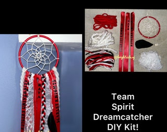 Team Spirit DIY Dreamcatcher Kit - Cheer Dance - Bonding Activity - Big Little Sports Sorority College School Birthday Favor
