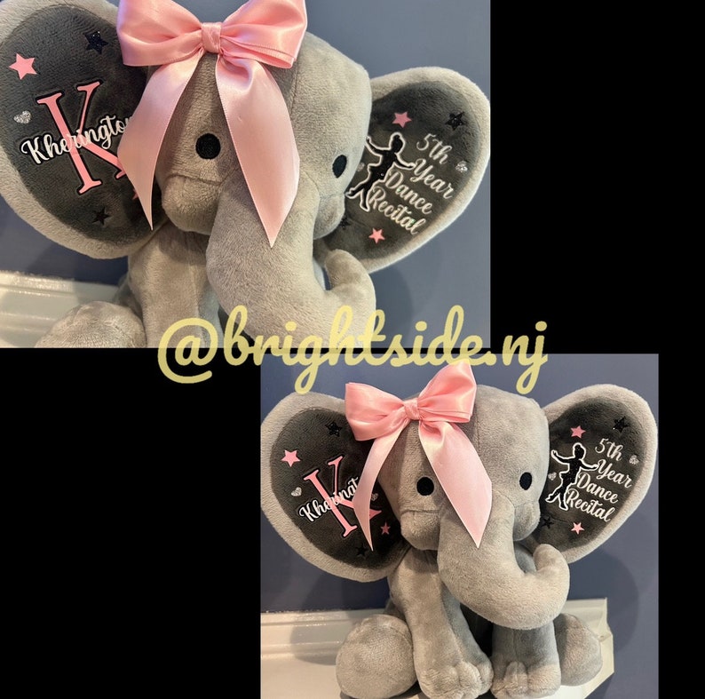 Elephant - Dance Cheer Personalized - Big Little Gift - Dance Recital ...