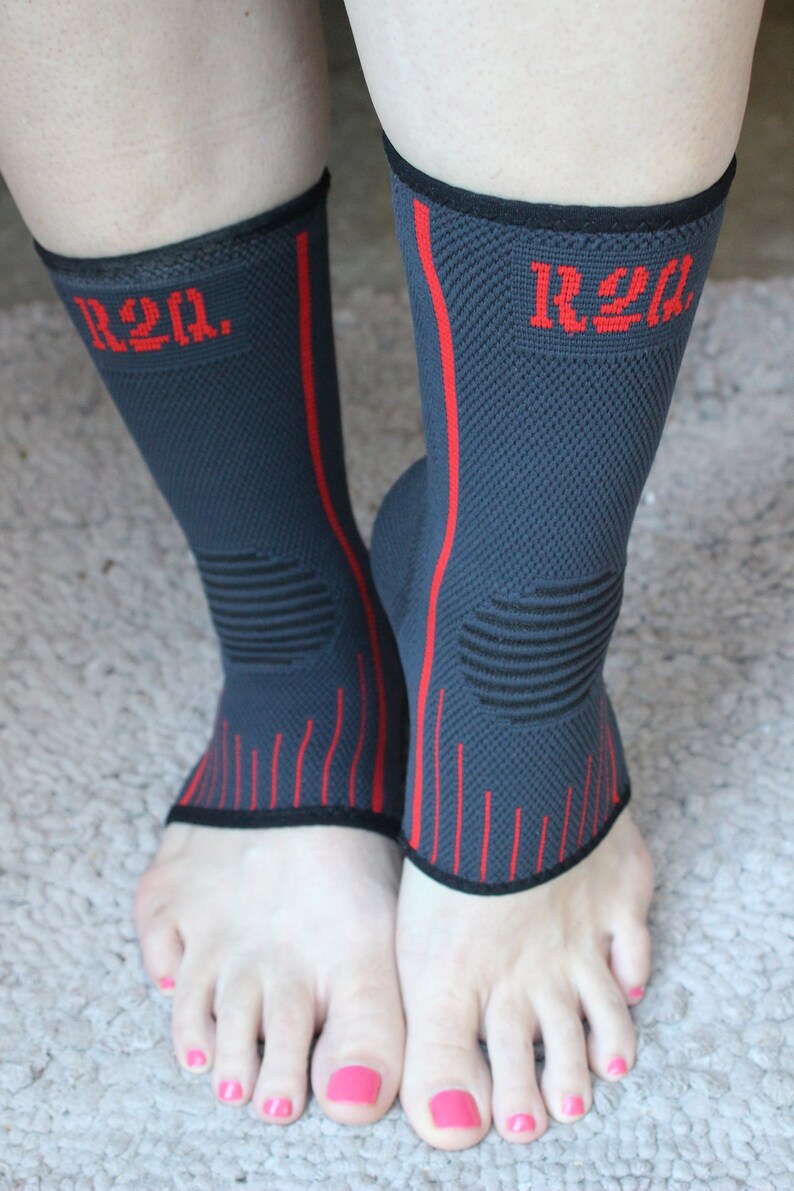 1 Pair Ankle Brace Compression Support Sleeve