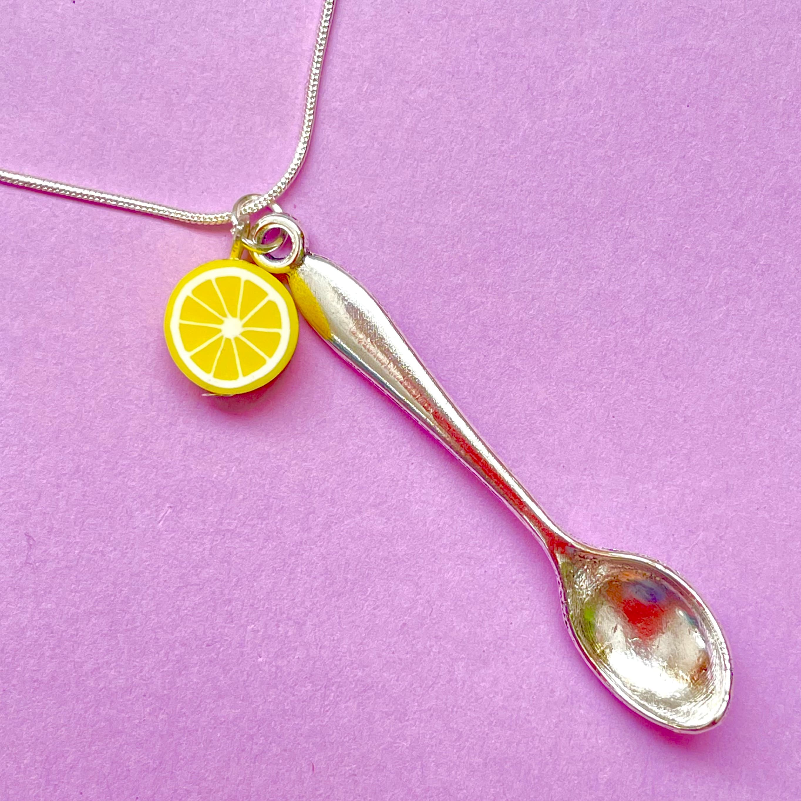Stash Necklace With Spoon 