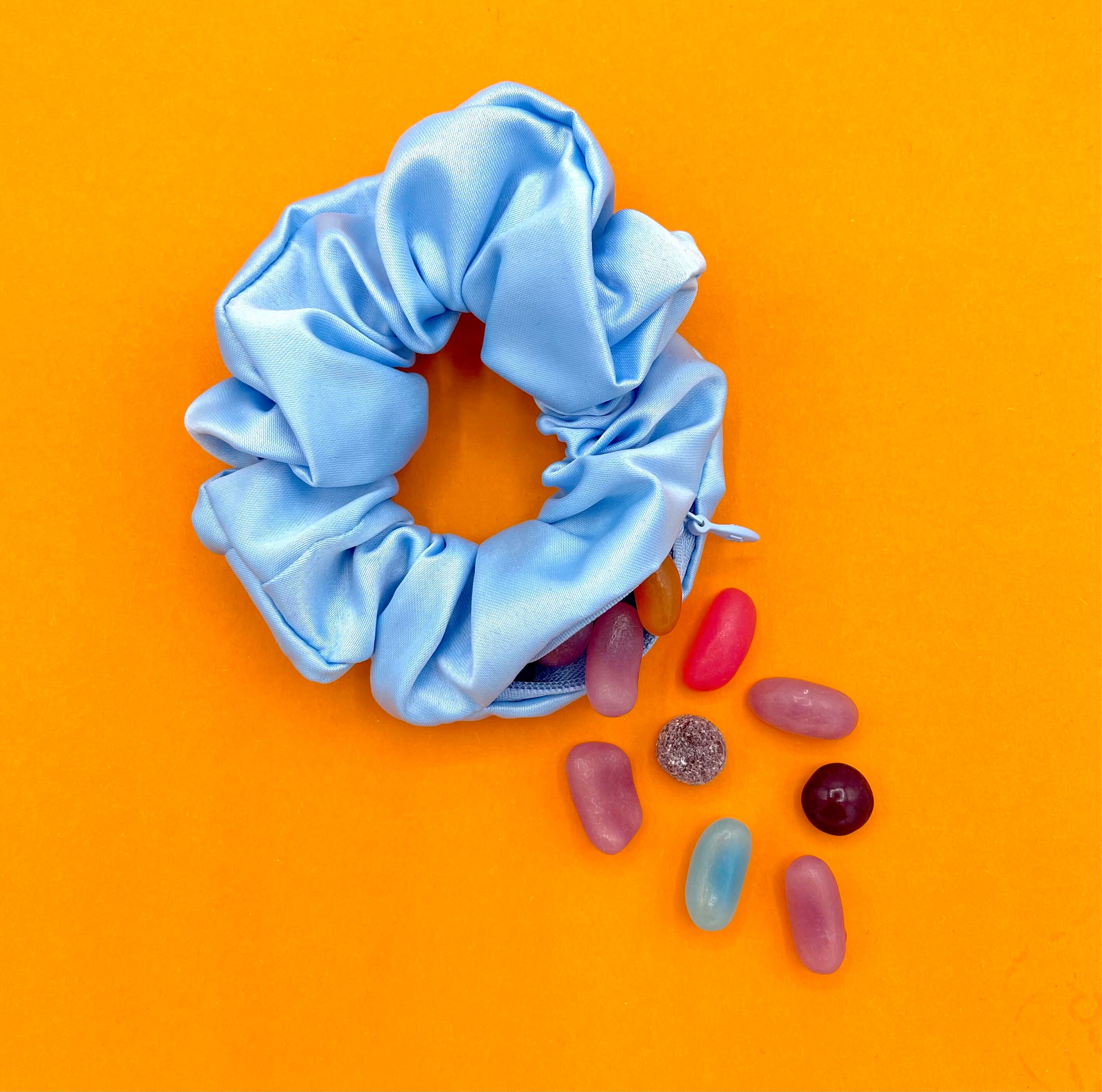 Stashie Zipper Pocket Scrunchie Secret Pocket Scrunchie Etsy