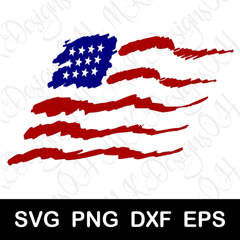 Download Distressed American Flag Patriotic SVG Cricut and ...