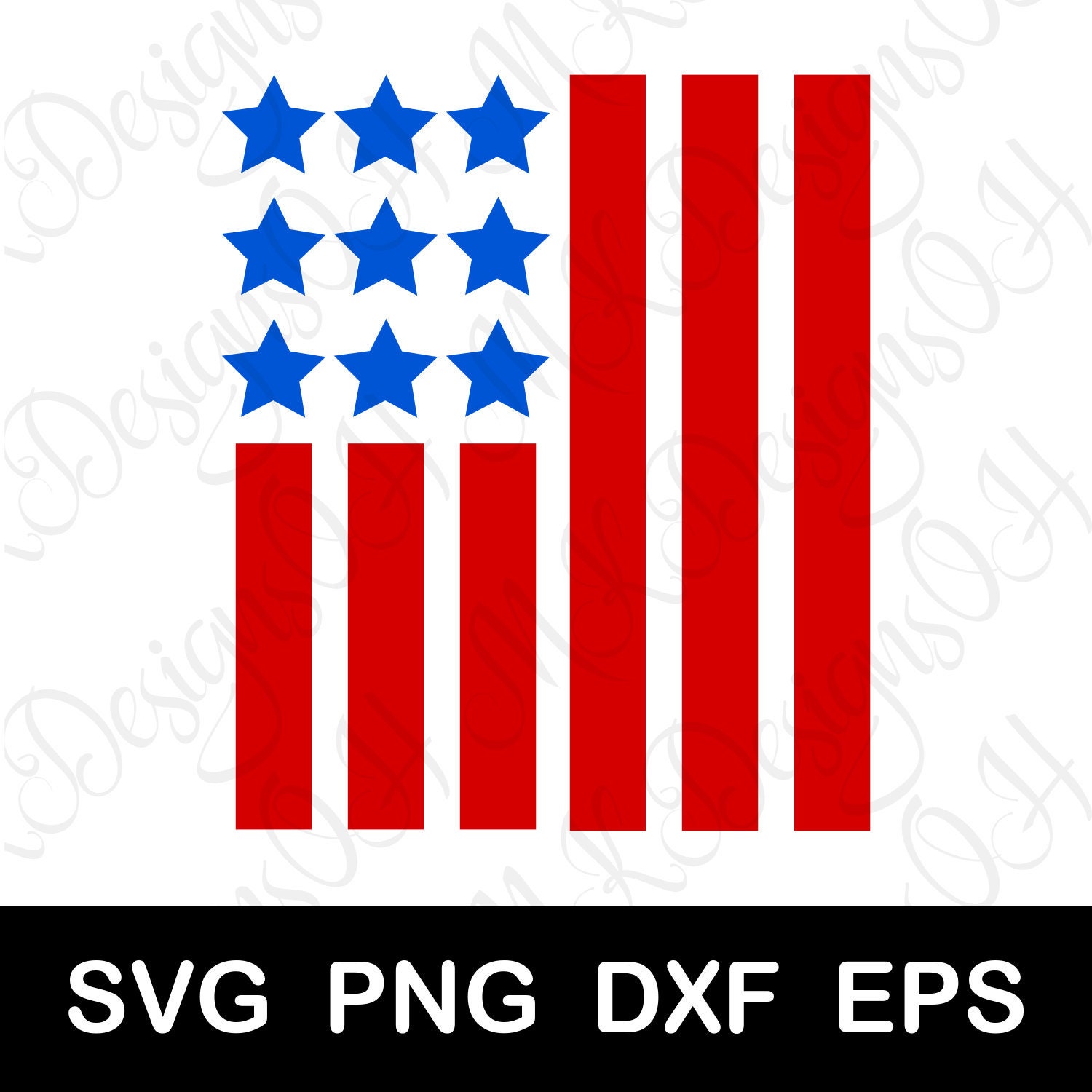 Download Simple American Flag Svg Patriotic Cut File For Cricut And Etsy