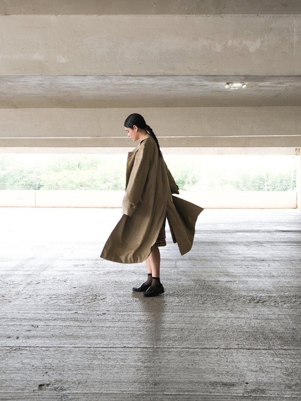 Vintage 80s Burberry Cotton Car Coat, Removable Flannel Lining - Etsy