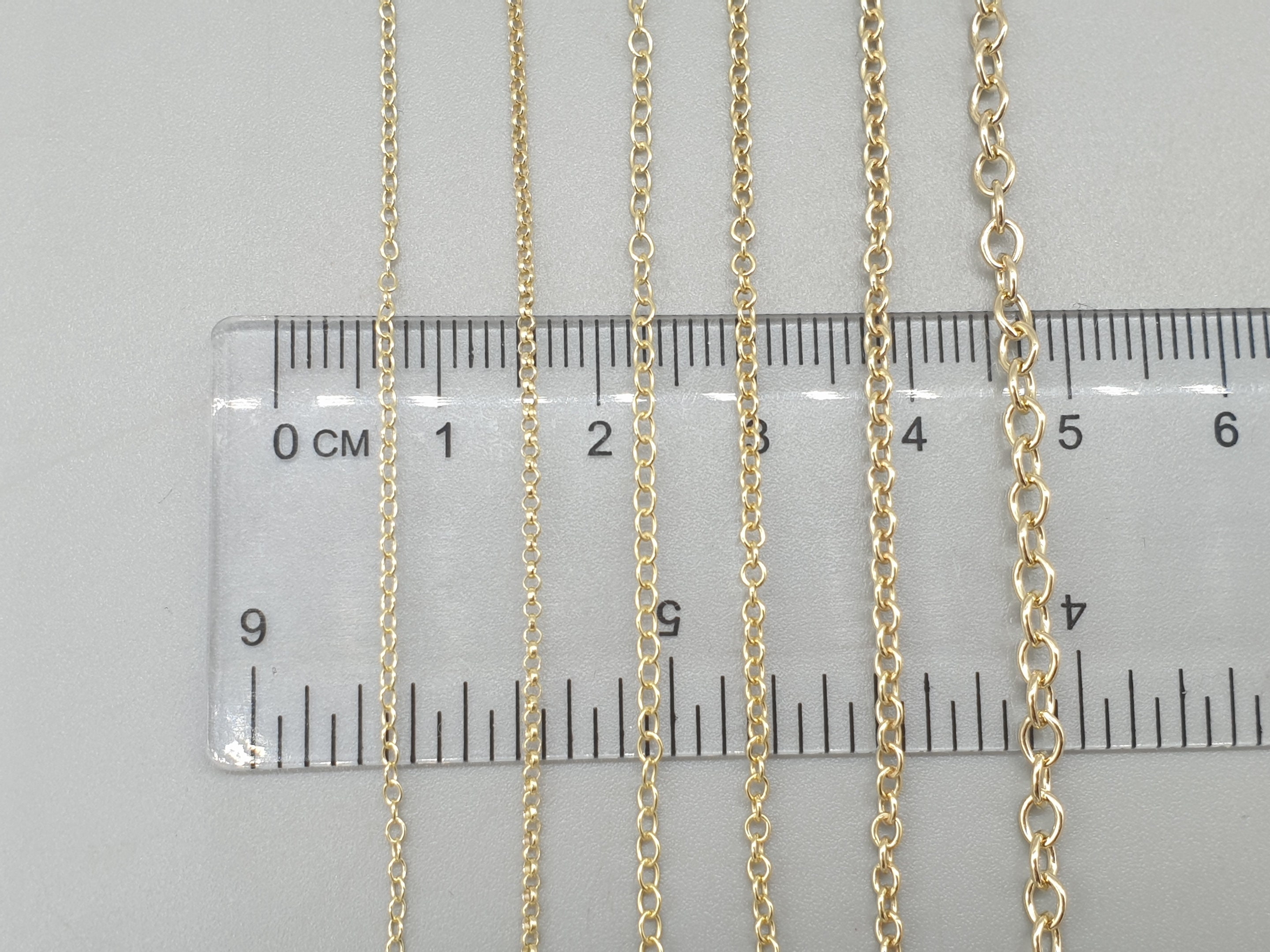 9ct 9K Solid Yellow Gold Chain Extender 