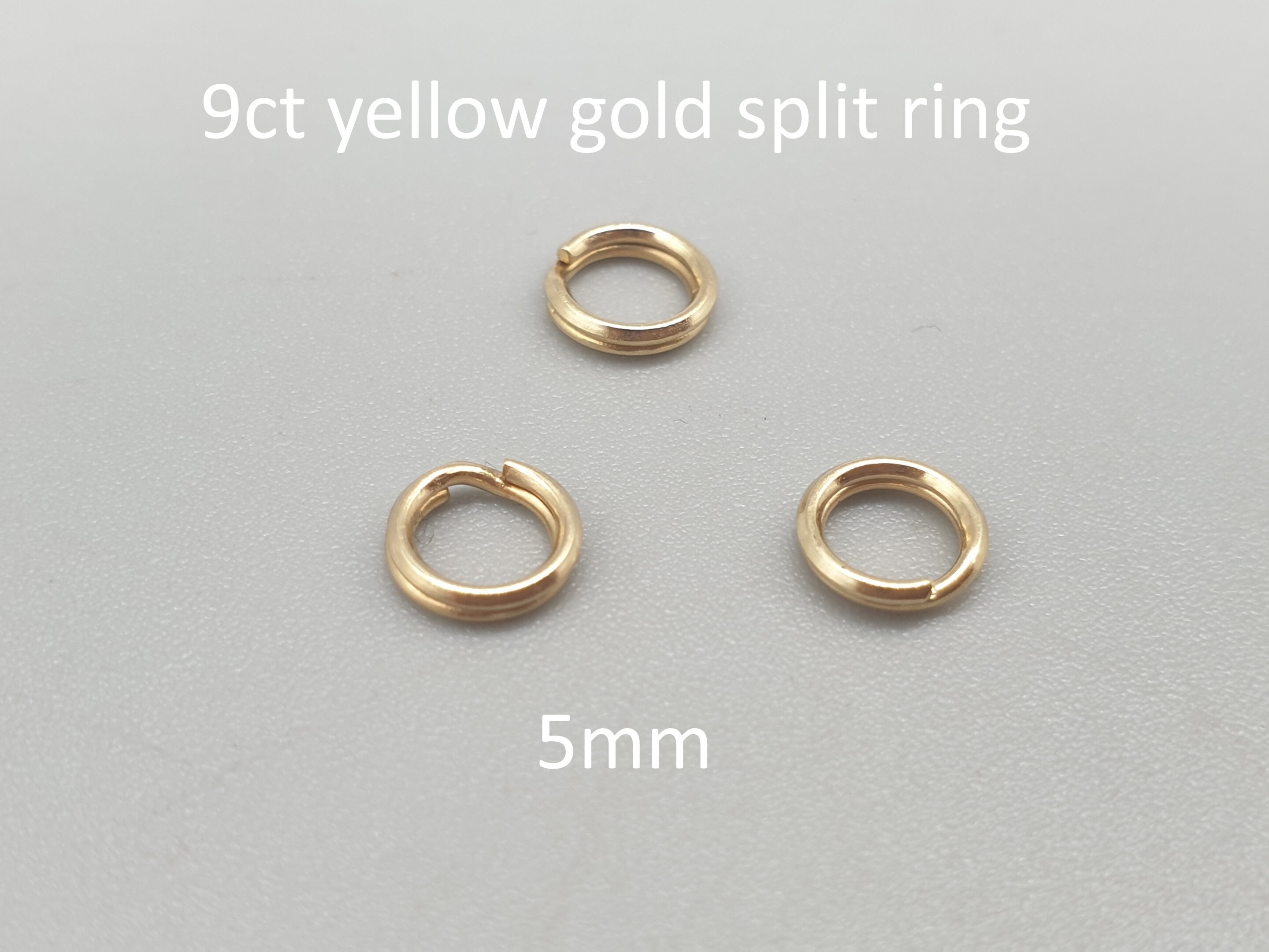 14K Yellow Gold Round Jump Ring