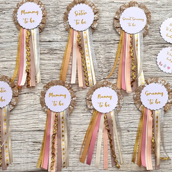 Printable Baby Shower Badge - Etsy
