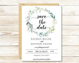 printable save the date