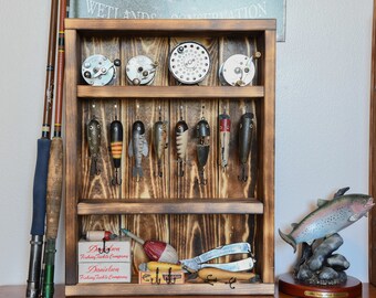 fishing lure display
