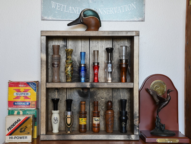 Duck Call Display Case Etsy