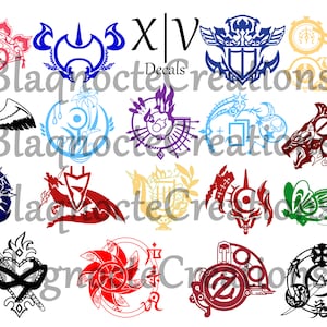 FFXIV Class Decals