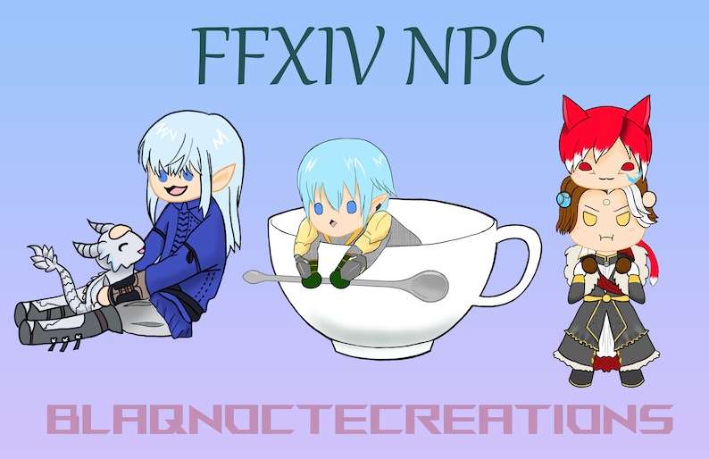 FFXIV NPC Charms