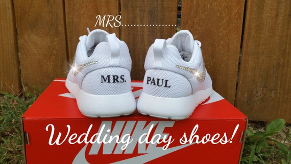 custom nike wedding shoes