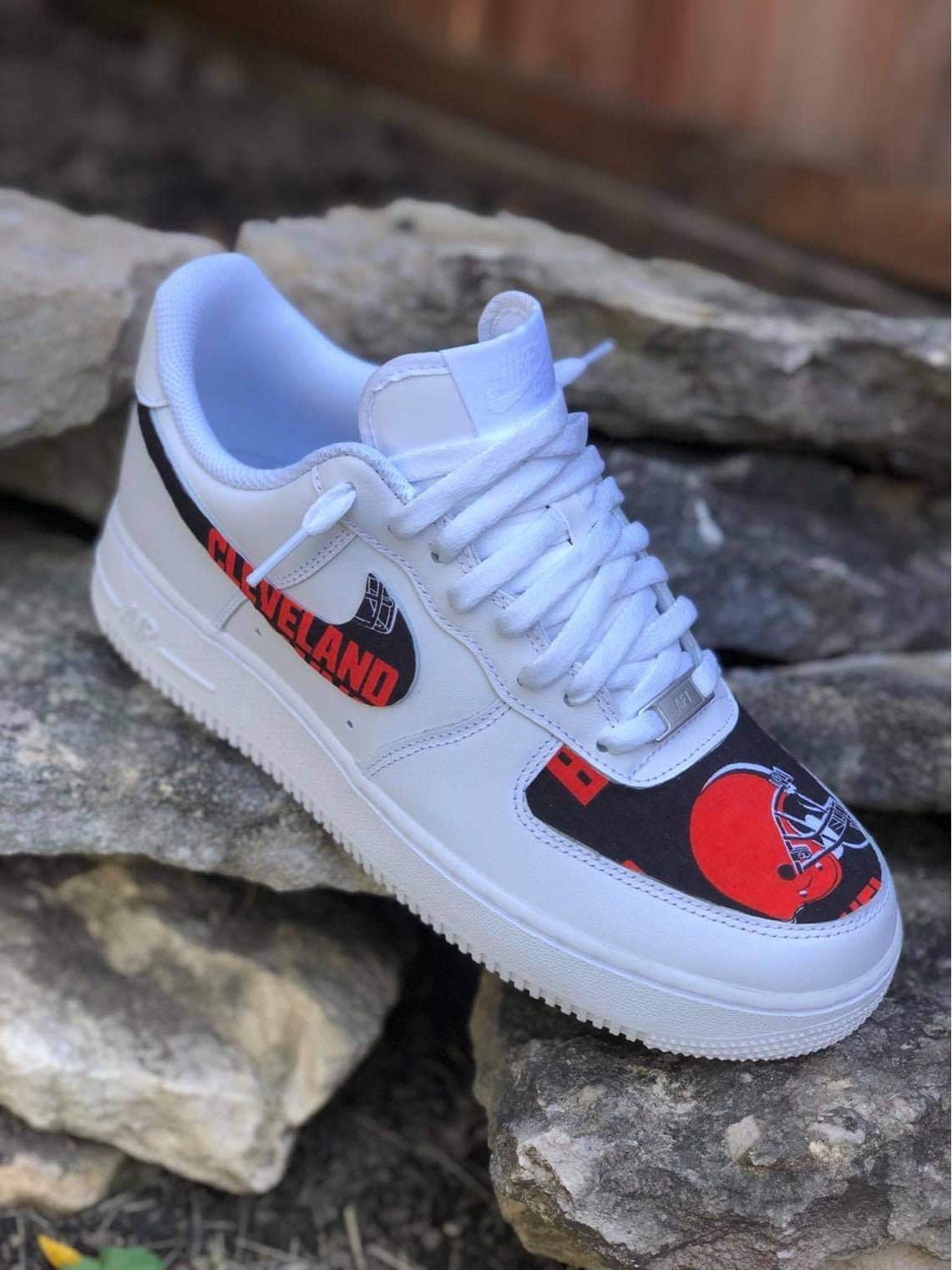 Cleveland Browns Custom Nike Air Force 1 - Etsy