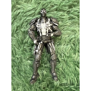 Marvel Legends Venom Actionfigur Svart Symbiot Spider-Man 7-tums Hasbro 2013 bild 1