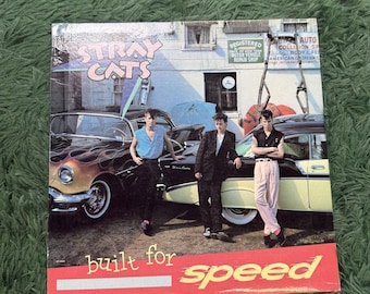 Stray Cats - Built For Speed Vinile LP (1982) EMI America ST-17070 Rockabilly
